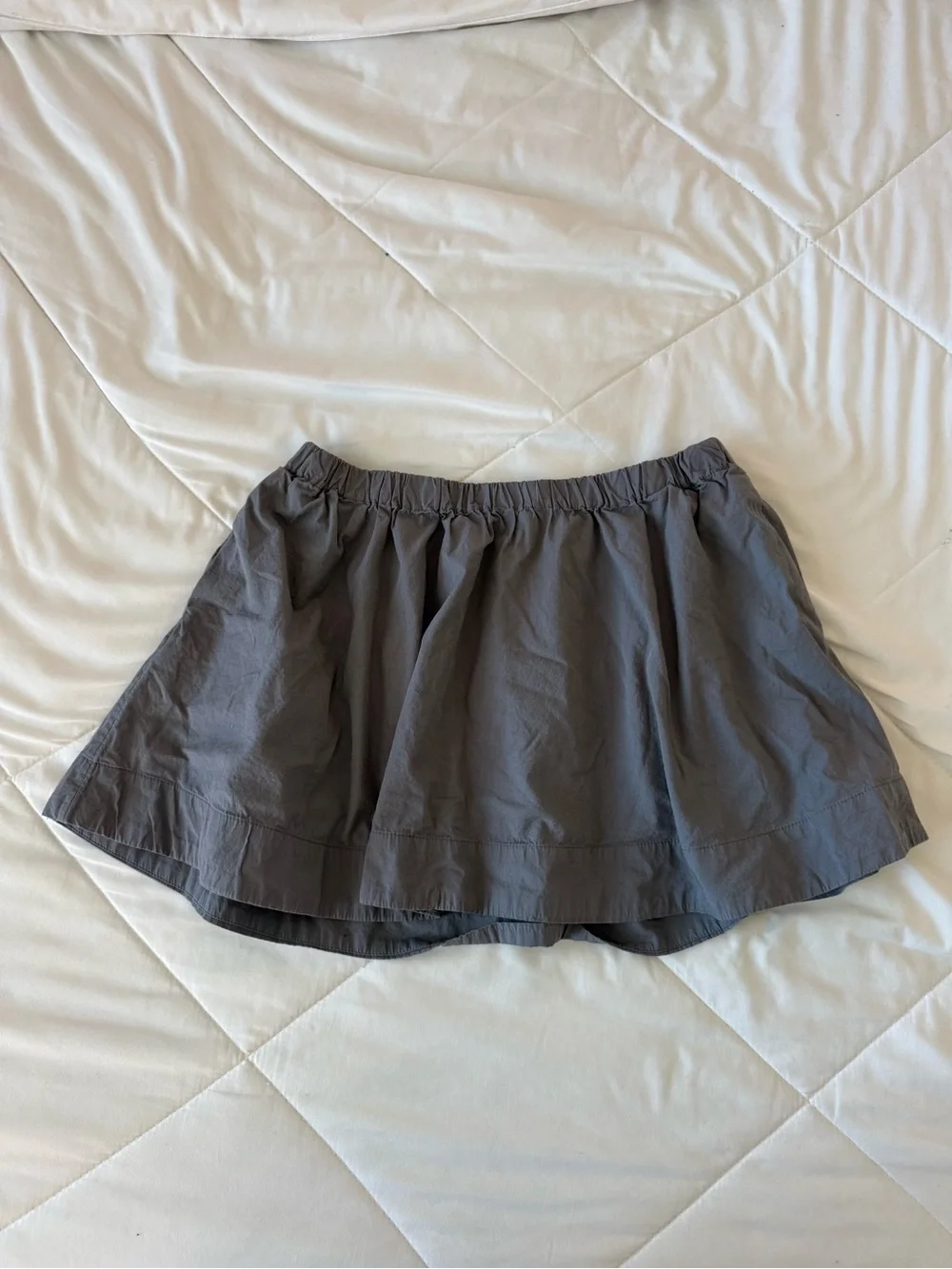 Free-est Free People Gray Boho Mini Skirt
